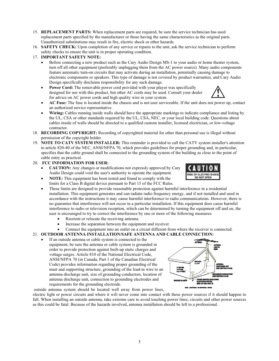 Cary Audio Design PH 302 MKII User Manual | Page 4 / 11
