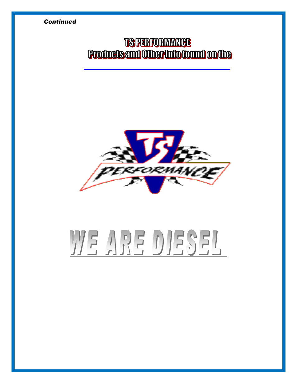 TS Performance 1110402 User Manual | Page 4 / 4