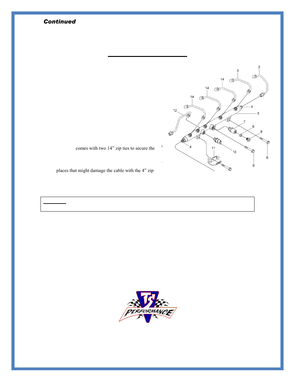 Instructions for installation | TS Performance 2110303 User Manual | Page 2 / 4