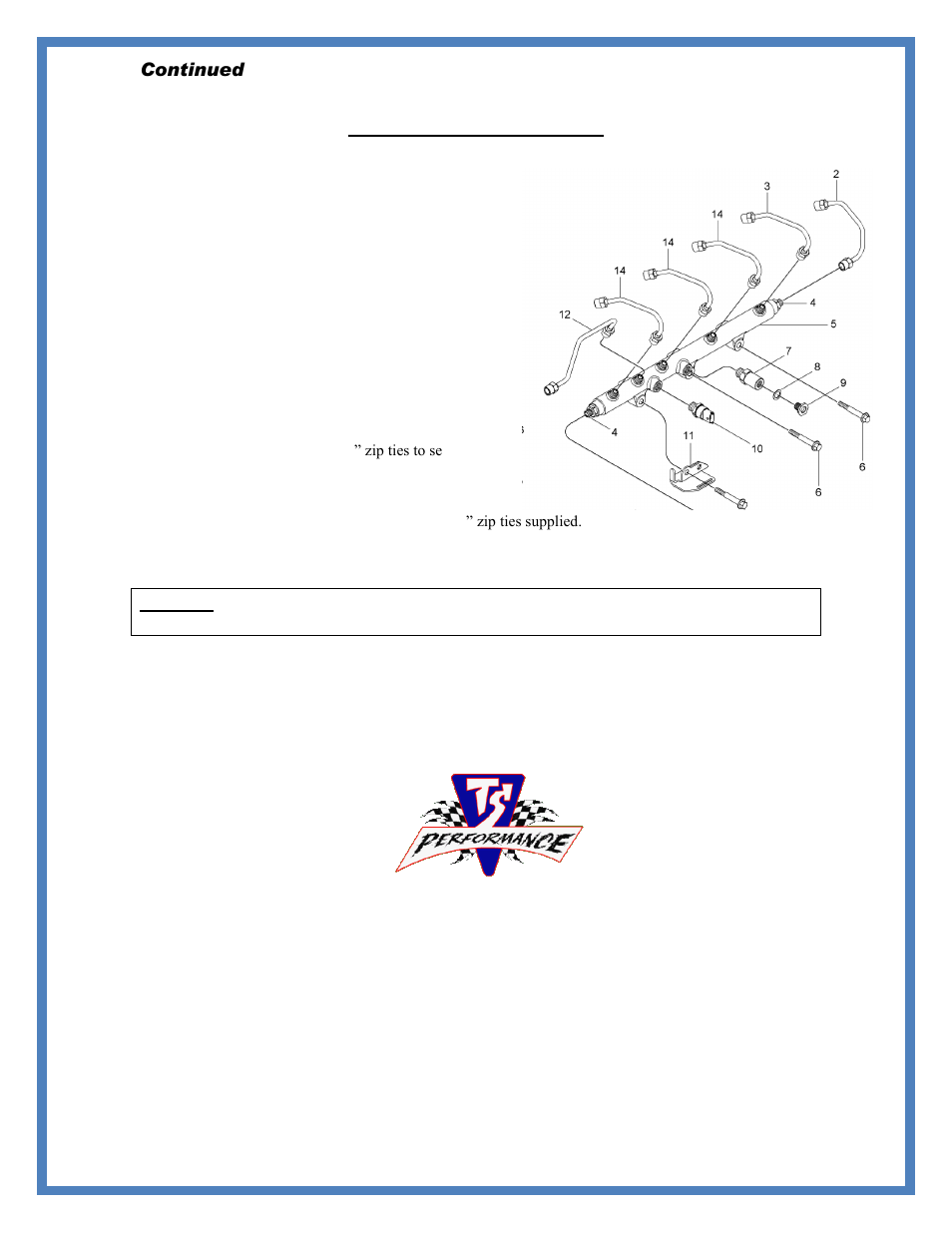 Instructions for installation | TS Performance 2110302 User Manual | Page 2 / 4