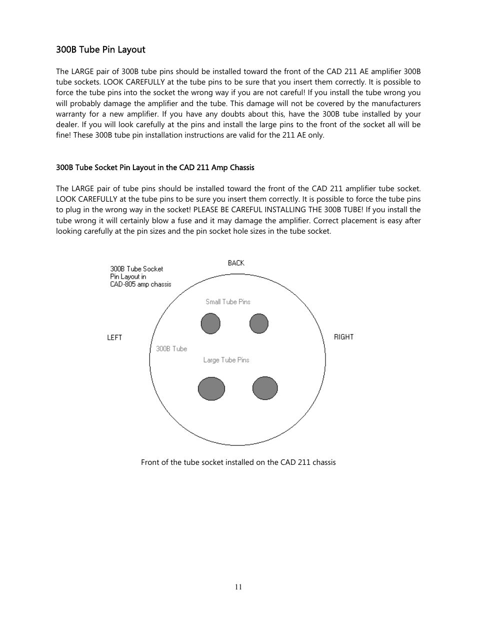 Cary Audio Design CAD 211 AE User Manual | Page 12 / 15