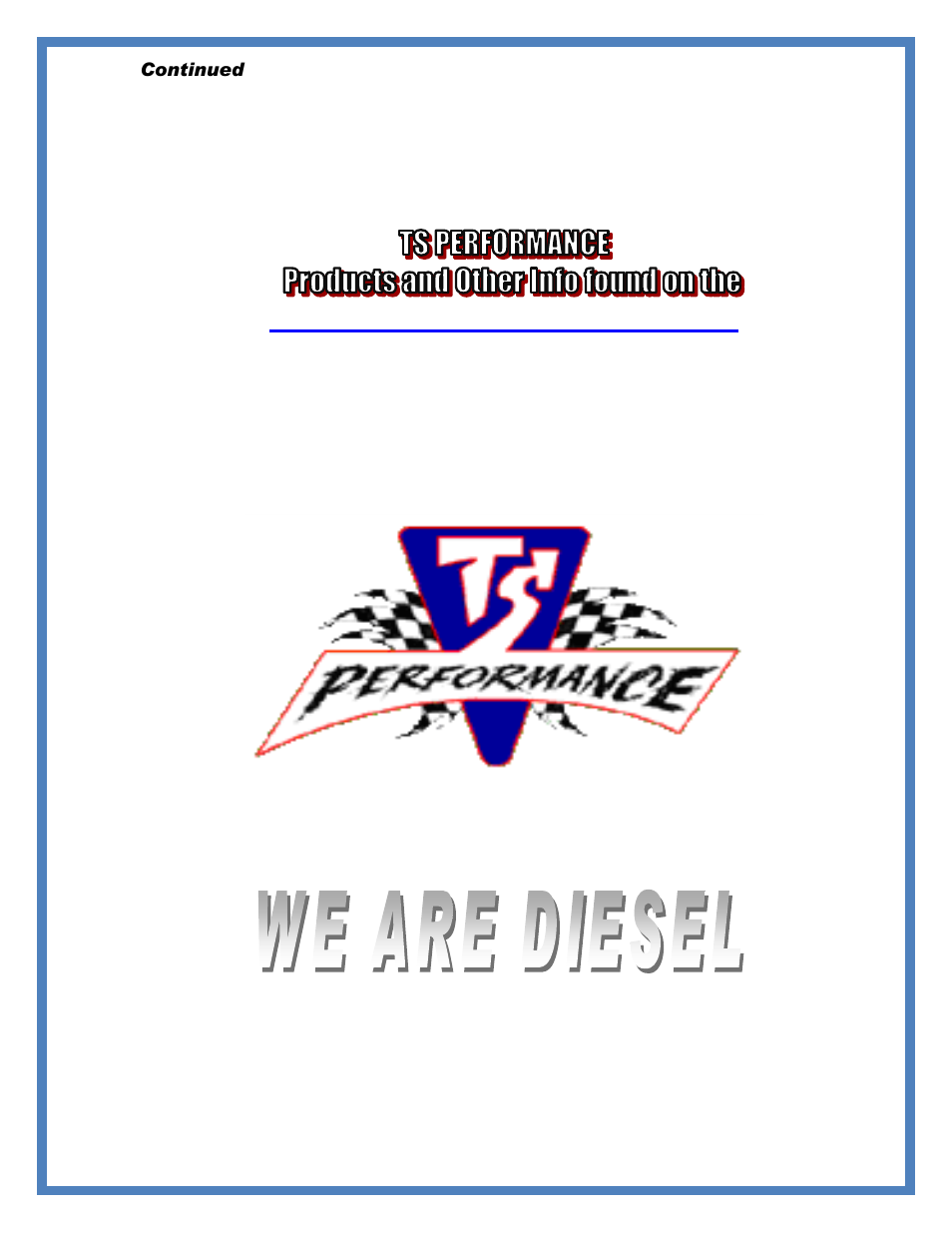 TS Performance 7110101 User Manual | Page 4 / 4
