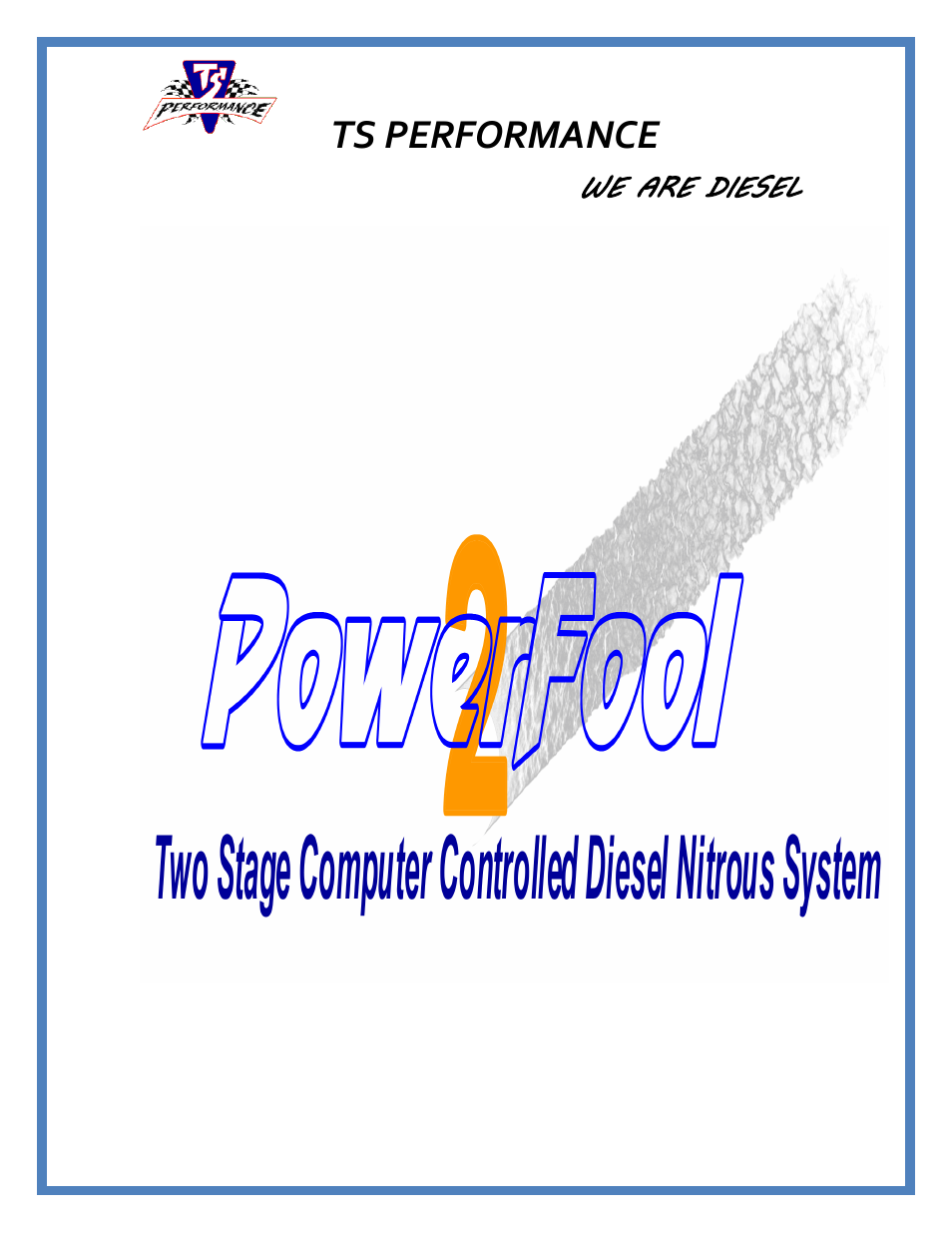 TS Performance 6150100 User Manual | 5 pages