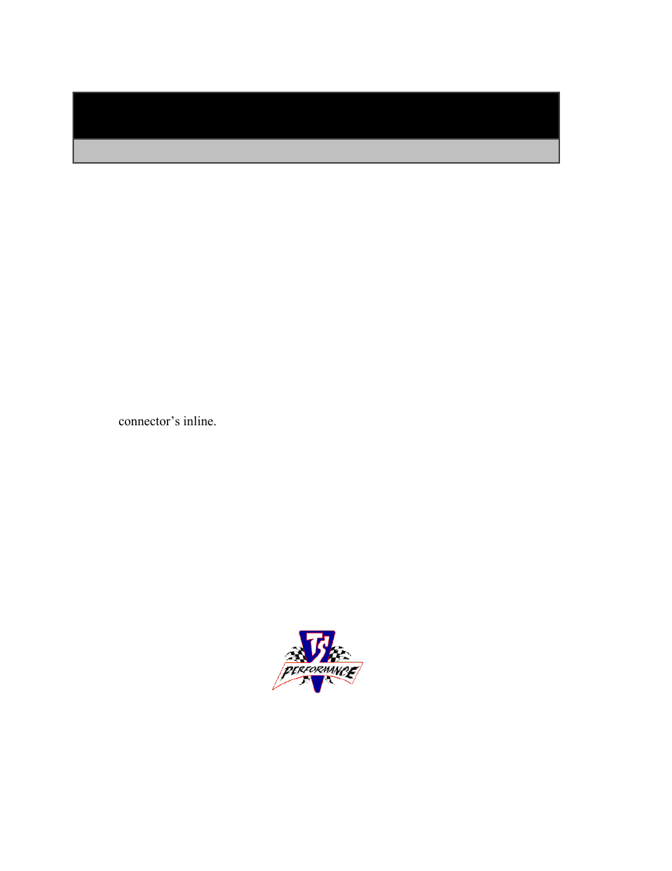 TS Performance Dual CP3 User Manual | Page 2 / 4