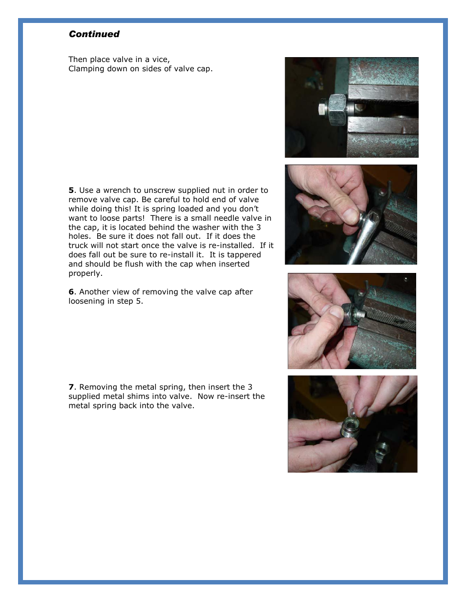 TS Performance Duramax Shim Kit User Manual | Page 3 / 6