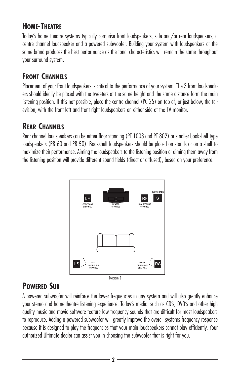 Ultimate-sound Power Series User Manual | Page 3 / 6