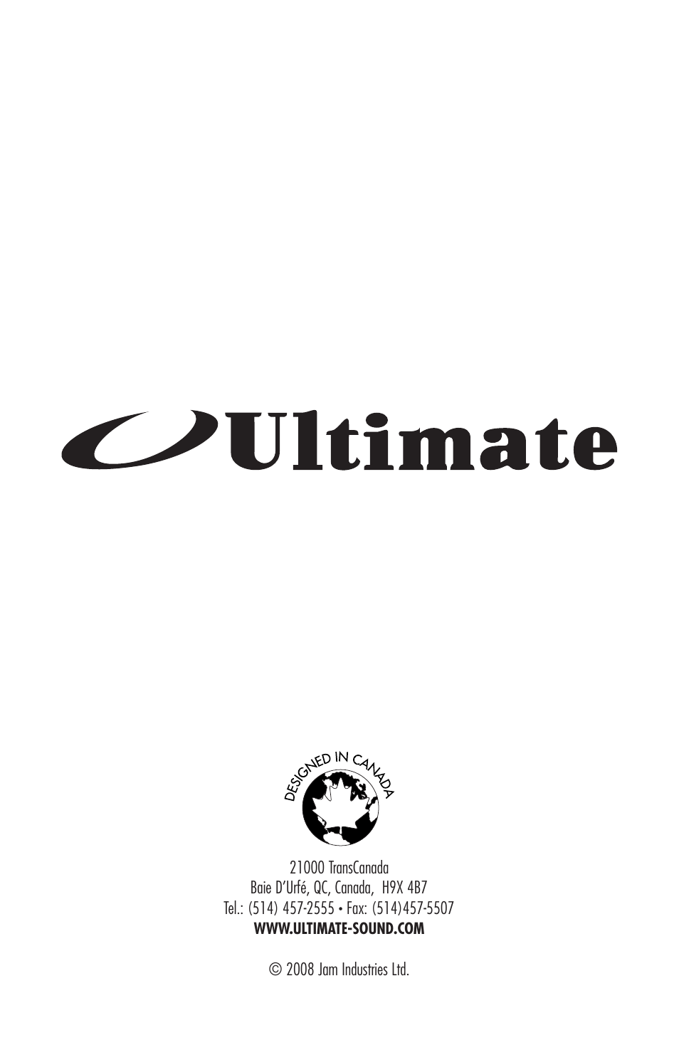 Ultimate-sound Power Series User Manual | Page 6 / 6