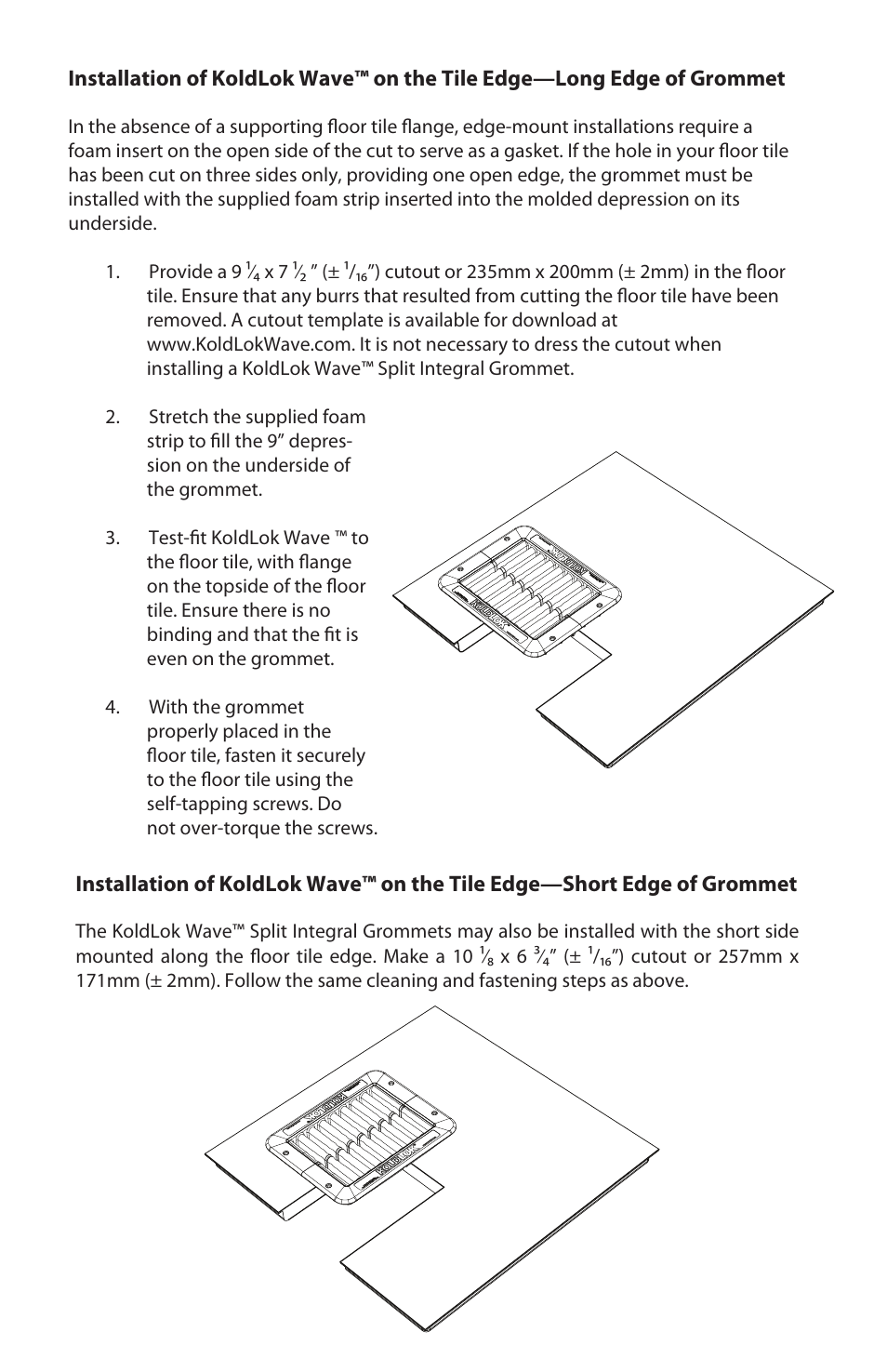 Upsite 20101 Wave Cover User Manual | Page 5 / 6