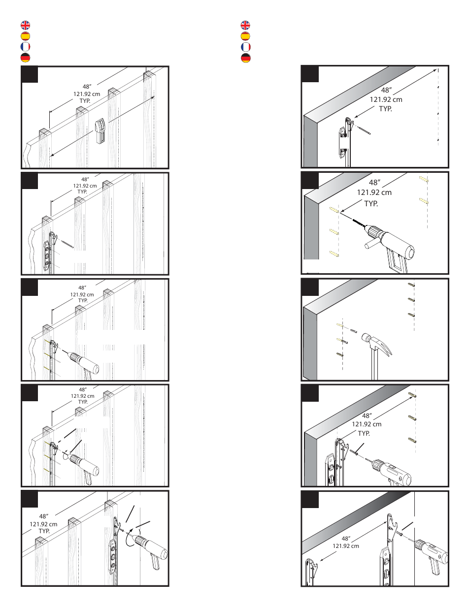 Vantage Point ES Series - ESH4B-BW User Manual | Page 8 / 17
