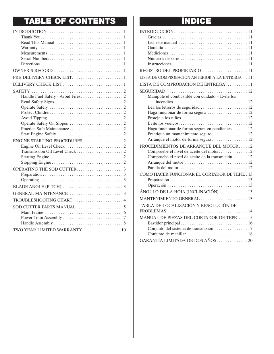 Classen SC-18/8.0 User Manual | Page 2 / 22