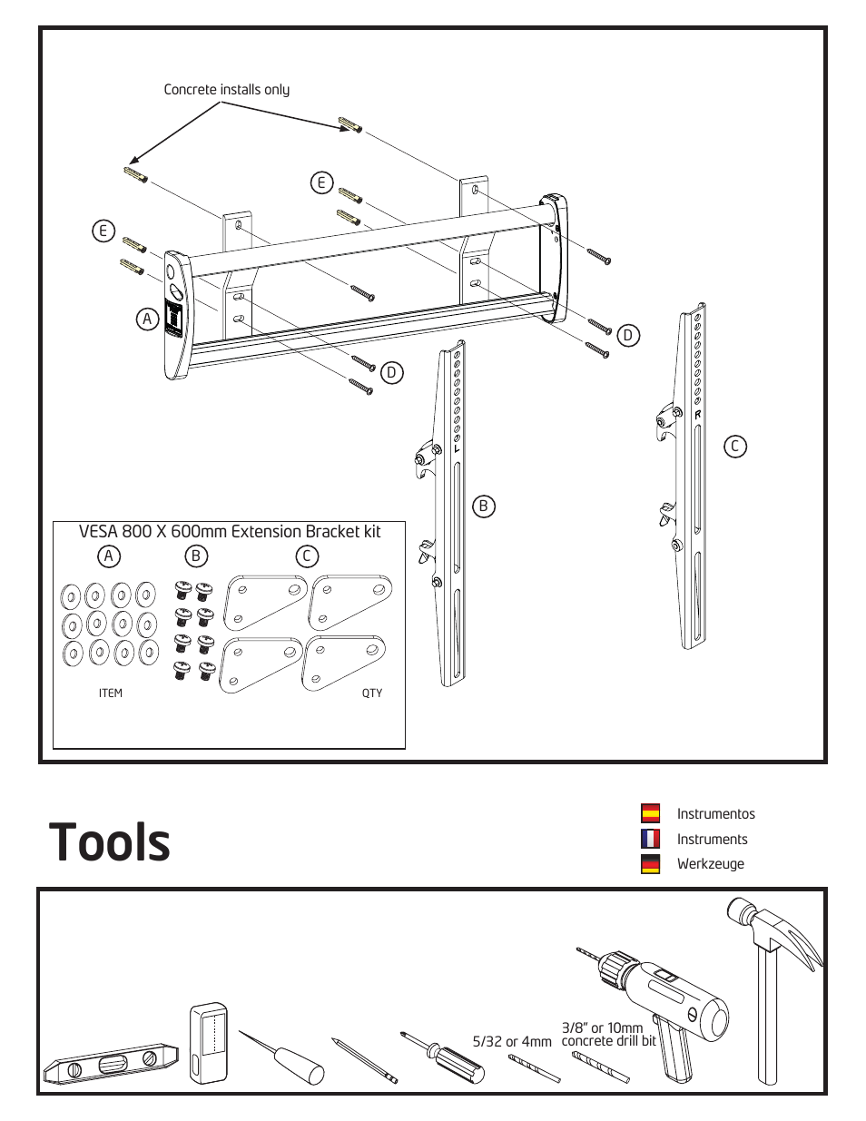 Tools | Vantage Point VTL User Manual | Page 2 / 12