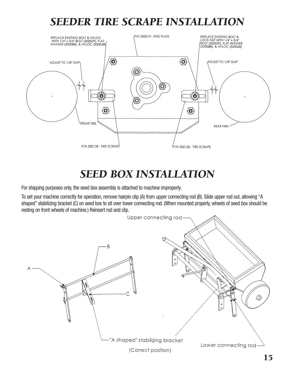 Classen TURF RAKE TSS-20 User Manual | Page 15 / 18