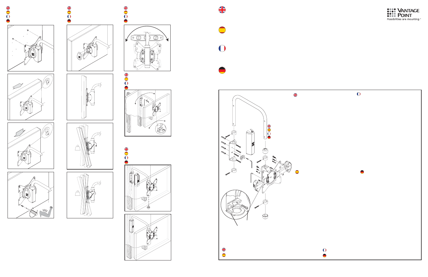 Vantage Point AX2AWL01 User Manual | 2 pages