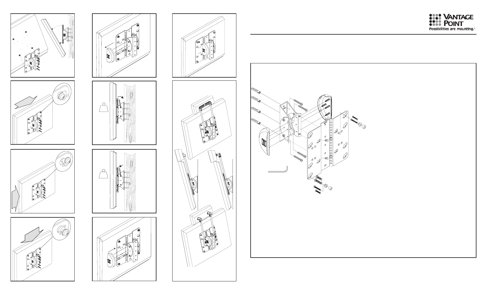 Vantage Point AX2WL02 User Manual | 2 pages