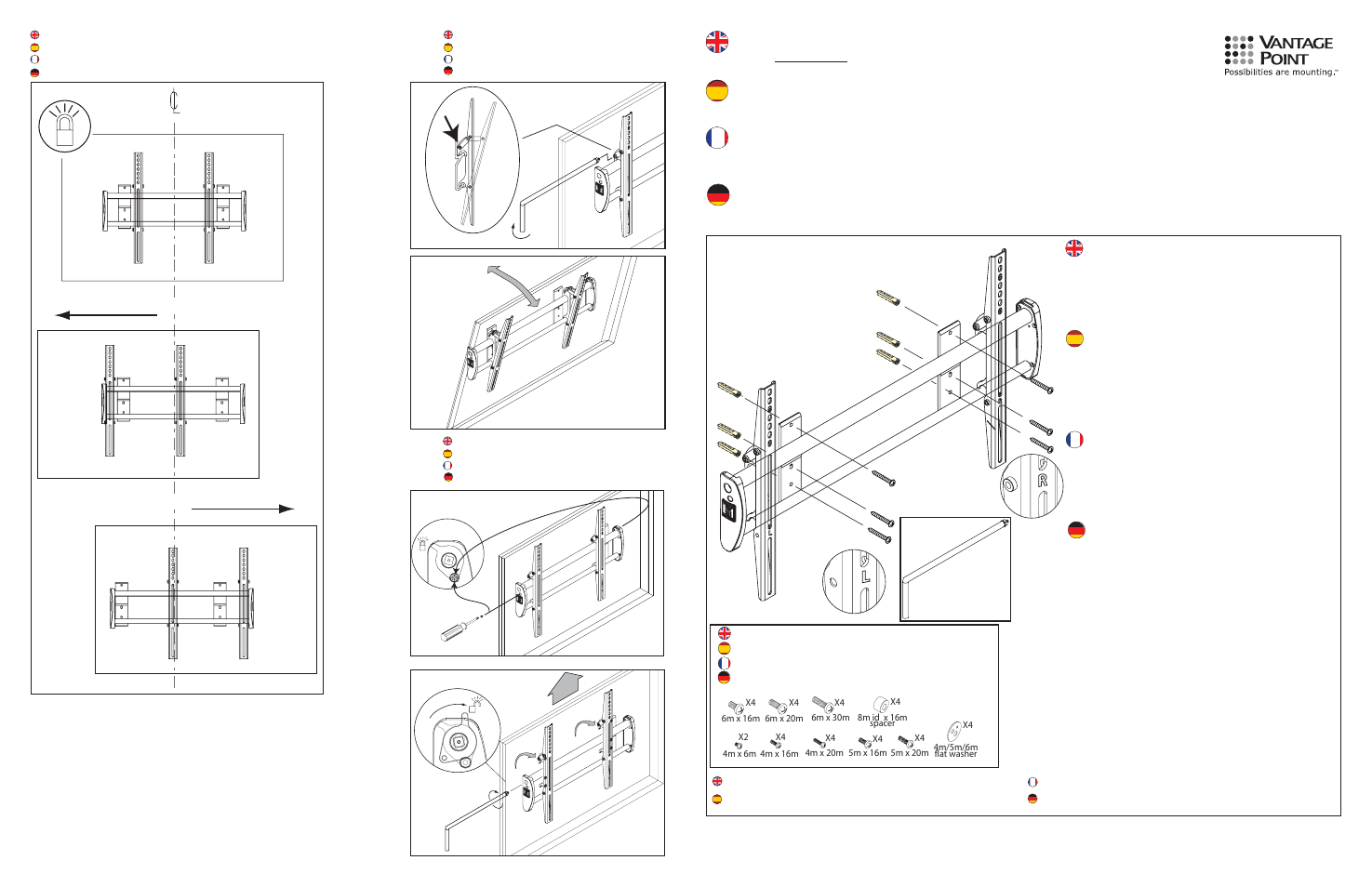 Vantage Point U40 User Manual | 2 pages