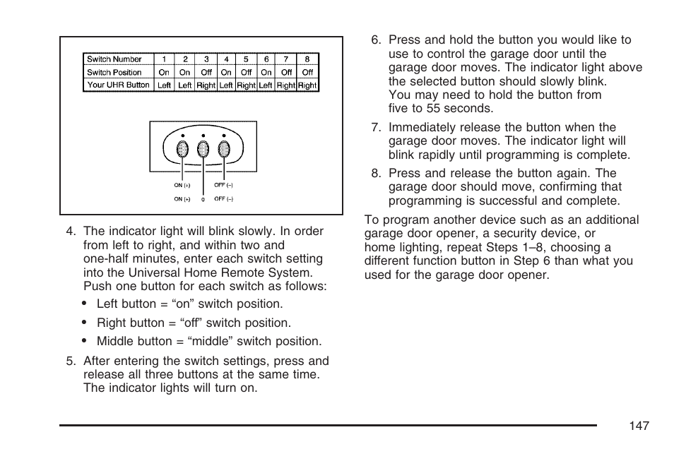 Cadillac 2007 SRX User Manual | Page 147 / 522