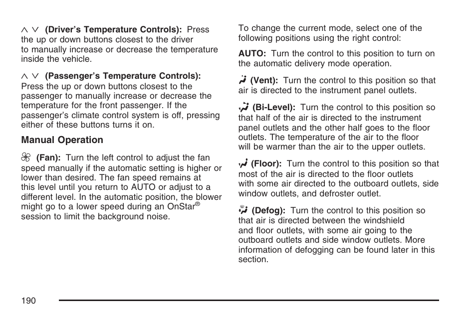 Cadillac 2007 SRX User Manual | Page 190 / 522