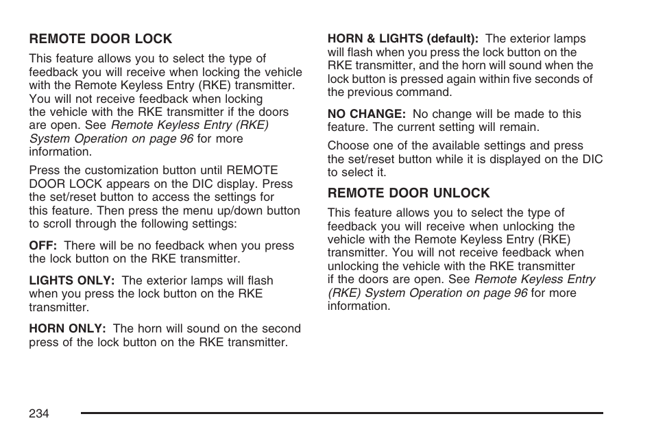 Cadillac 2007 SRX User Manual | Page 234 / 522