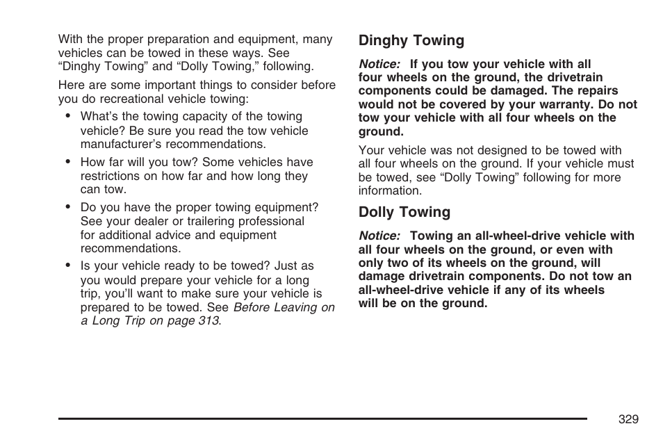 Cadillac 2007 SRX User Manual | Page 329 / 522