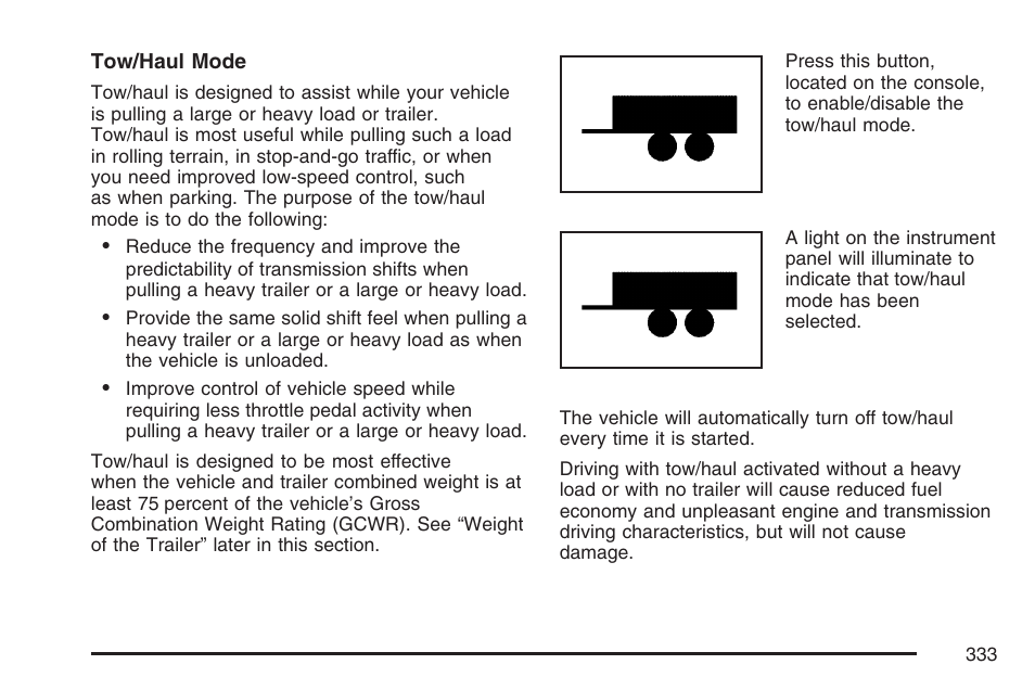 Cadillac 2007 SRX User Manual | Page 333 / 522