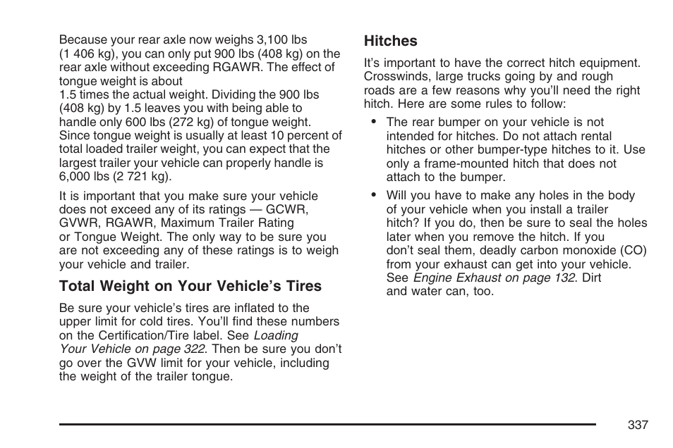 Cadillac 2007 SRX User Manual | Page 337 / 522