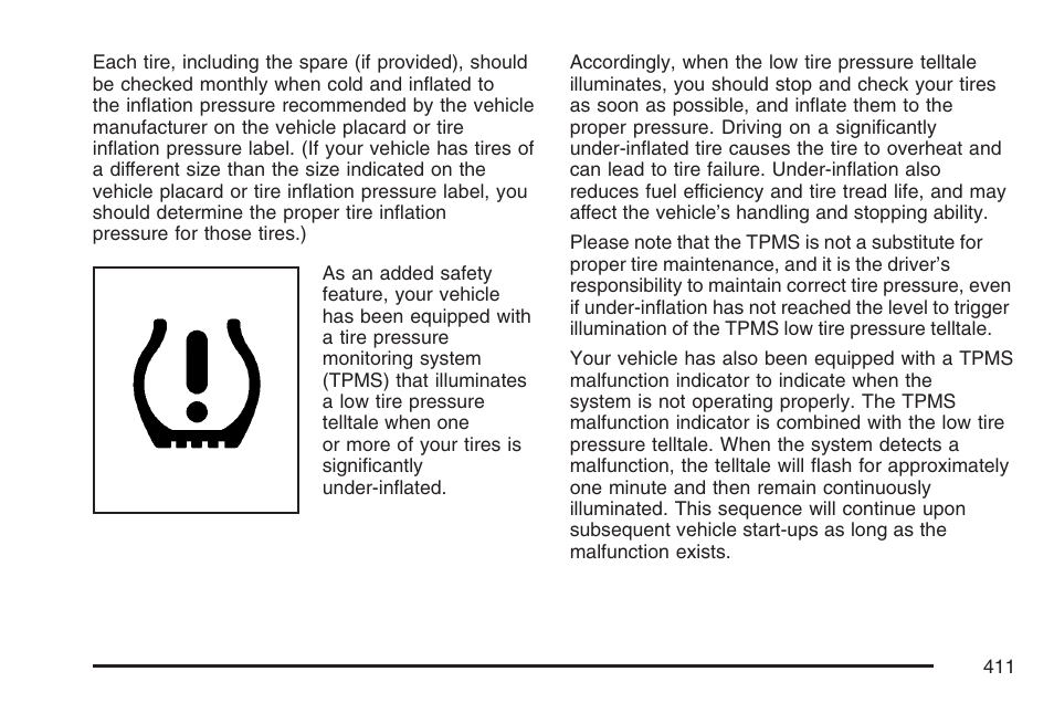 Cadillac 2007 SRX User Manual | Page 411 / 522