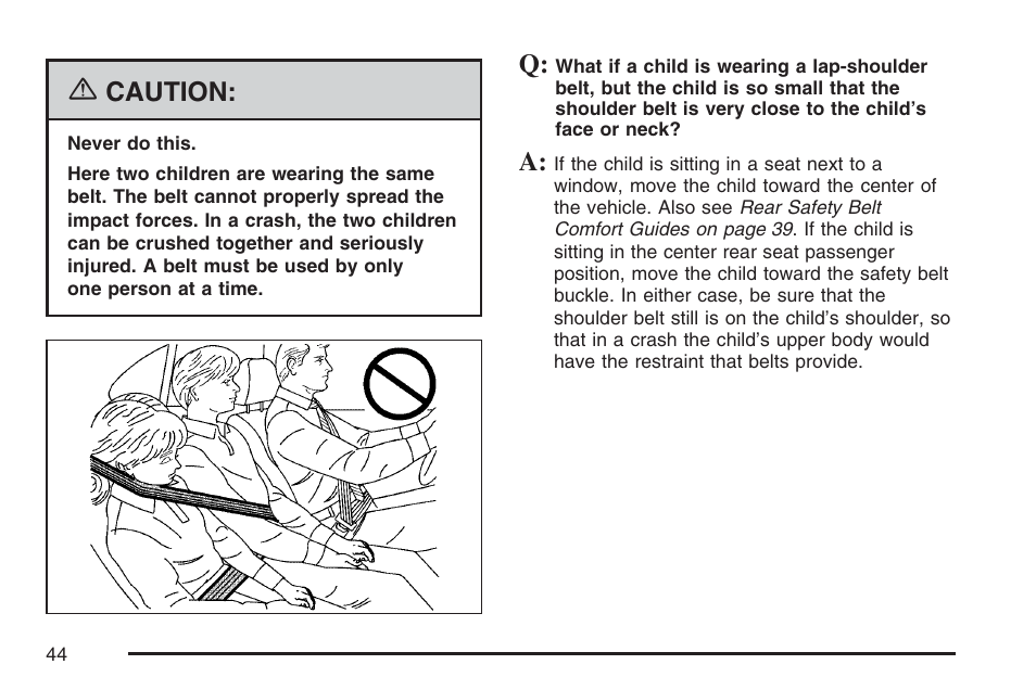 Cadillac 2007 SRX User Manual | Page 44 / 522