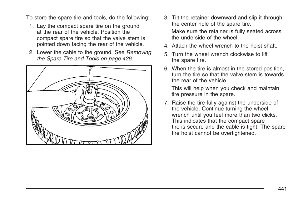 Cadillac 2007 SRX User Manual | Page 441 / 522