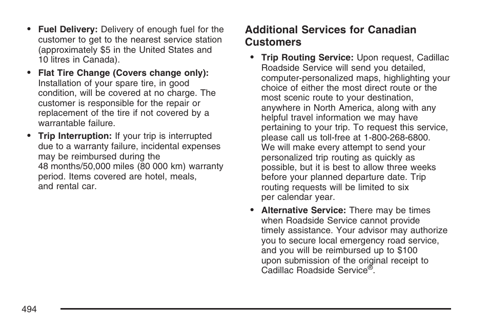 Cadillac 2007 SRX User Manual | Page 494 / 522