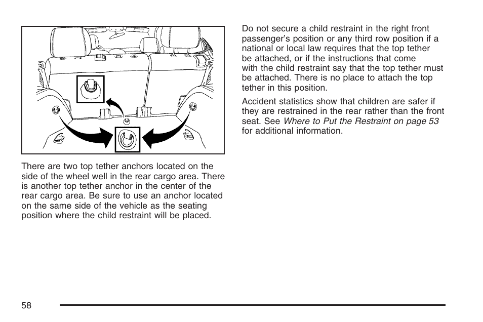 Cadillac 2007 SRX User Manual | Page 58 / 522