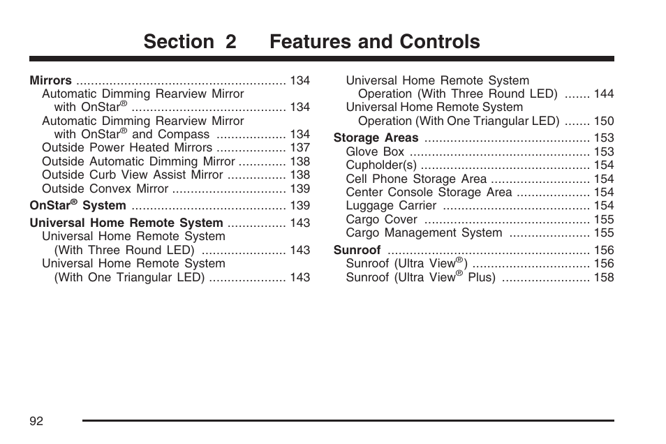 Cadillac 2007 SRX User Manual | Page 92 / 522