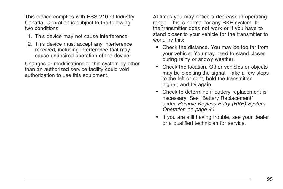 Cadillac 2007 SRX User Manual | Page 95 / 522