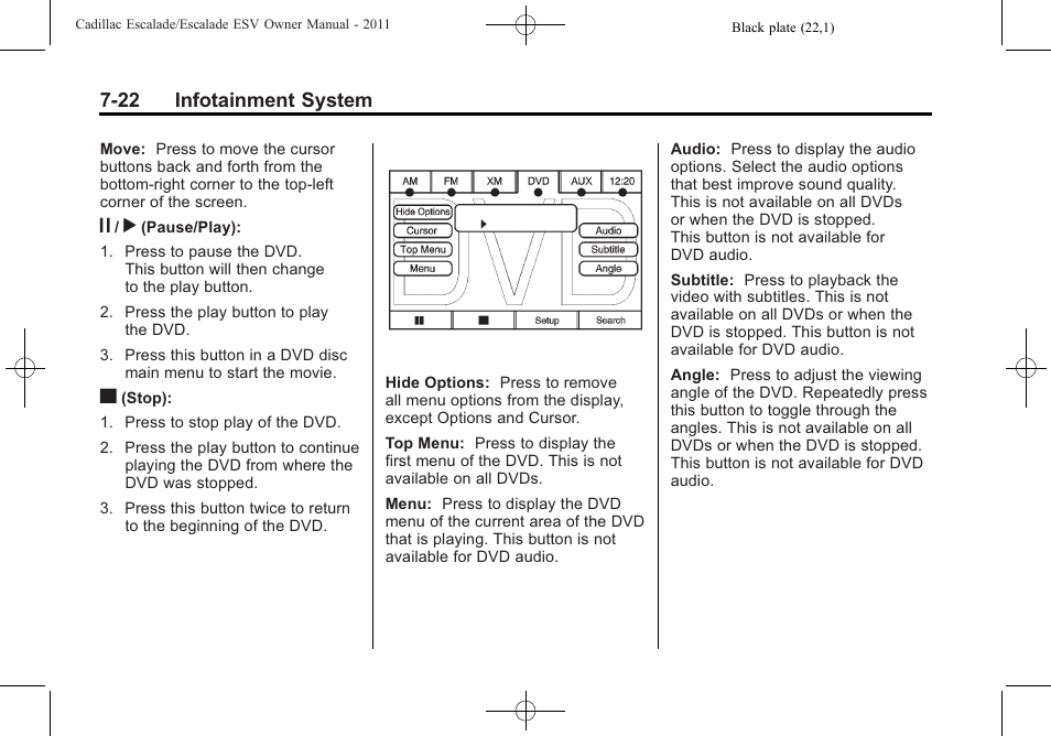 Cadillac 2011 Escalade ESV User Manual | Page 228 / 558