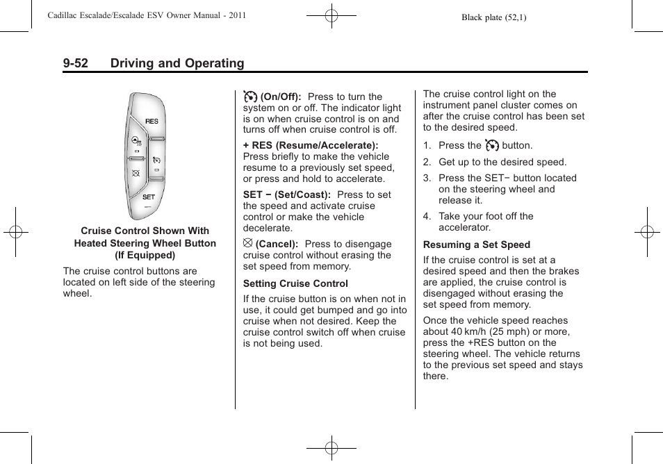 Cadillac 2011 Escalade ESV User Manual | Page 374 / 558