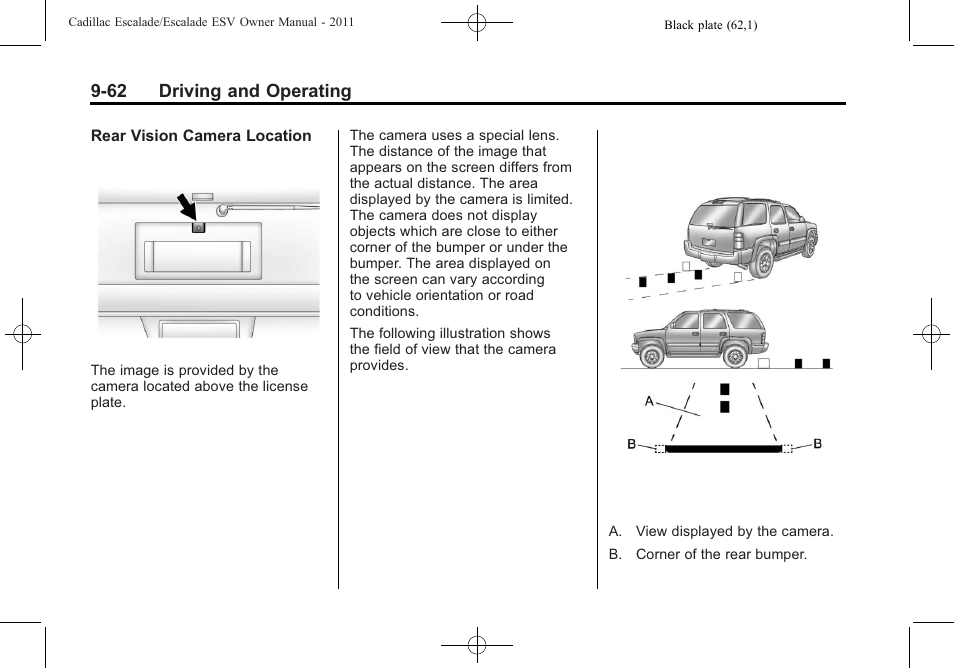62 driving and operating | Cadillac 2011 Escalade ESV User Manual | Page 384 / 558
