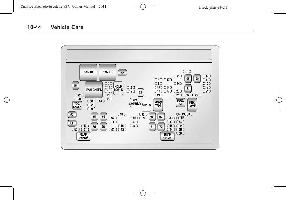 Cadillac 2011 Escalade ESV User Manual | Page 448 / 558