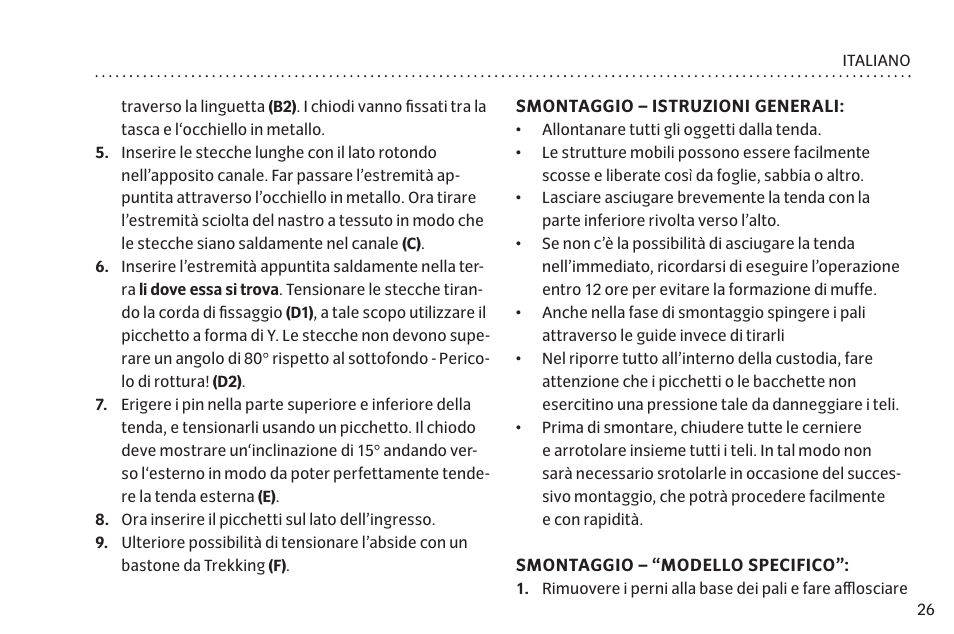 VAUDE Lizard GUL 1P User Manual | Page 33 / 67