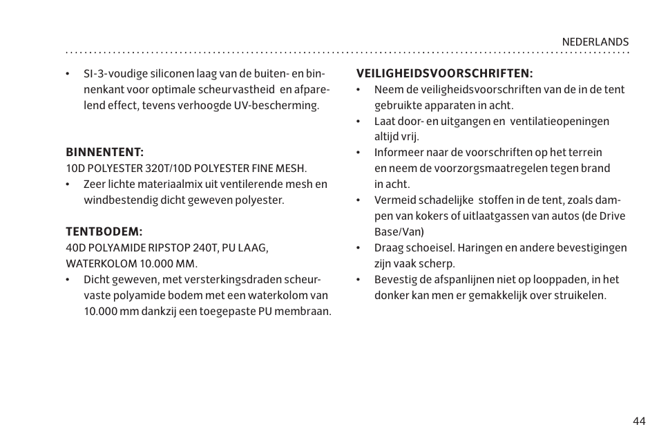 VAUDE Lizard GUL 1P User Manual | Page 51 / 67