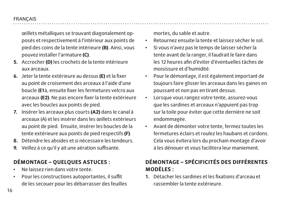 VAUDE Campo Family XT 5P User Manual | Page 23 / 59