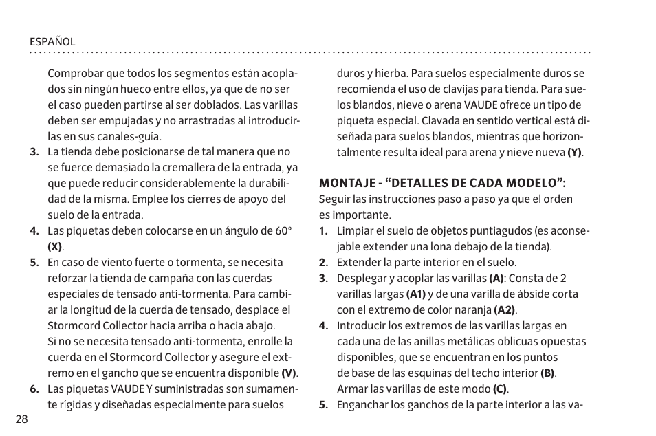 VAUDE Campo Family XT 5P User Manual | Page 35 / 59