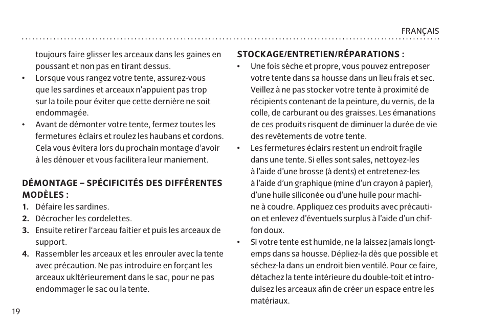 VAUDE Mark XT 4P User Manual | Page 26 / 65