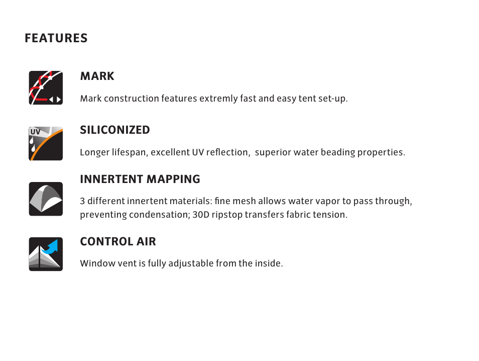 VAUDE Mark XT 4P User Manual | Page 3 / 65