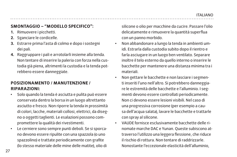 VAUDE Mark XT 4P User Manual | Page 34 / 65