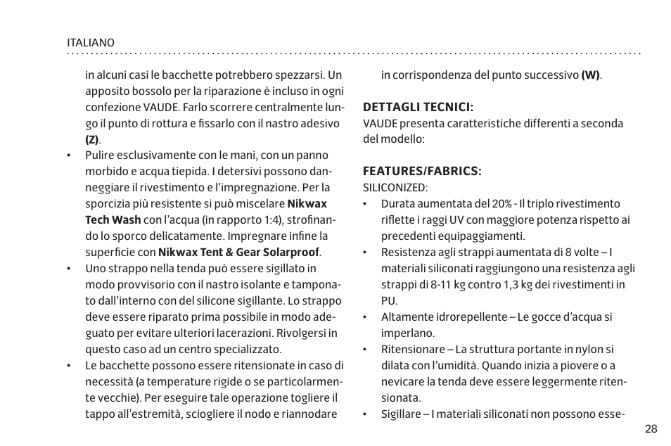 VAUDE Mark XT 4P User Manual | Page 35 / 65
