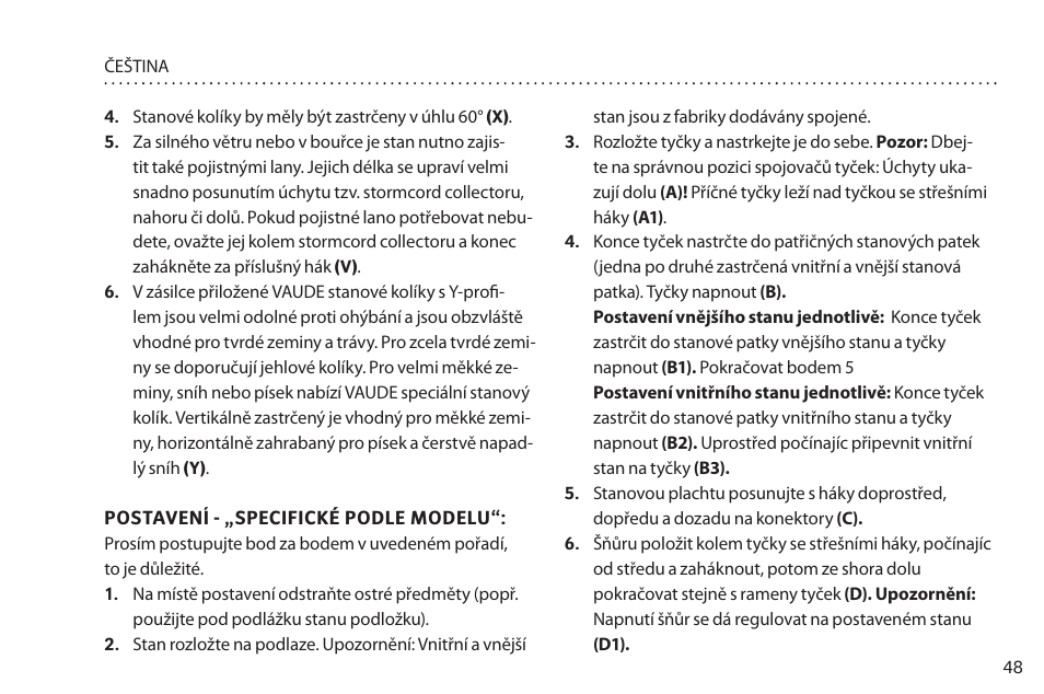 VAUDE Mark XT 4P User Manual | Page 55 / 65