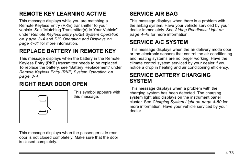 Cadillac 2010 DTS User Manual | Page 239 / 486