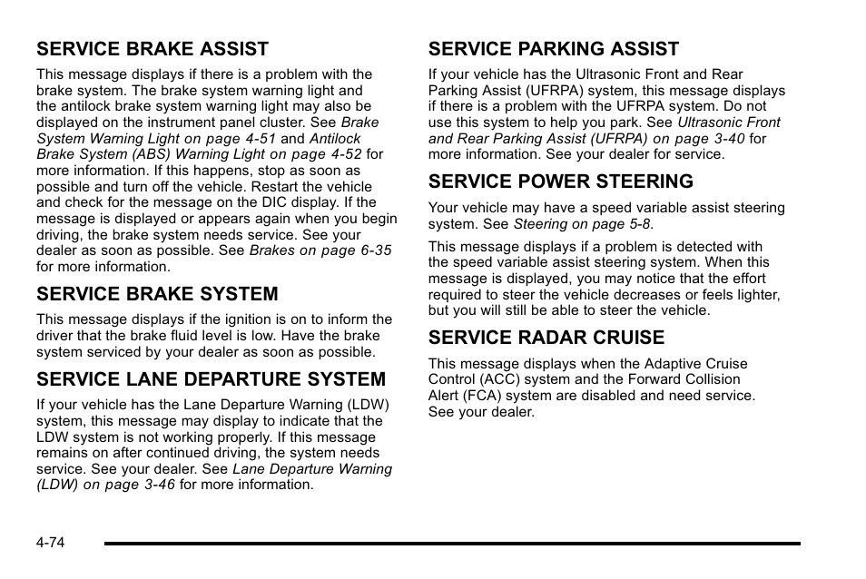 Cadillac 2010 DTS User Manual | Page 240 / 486