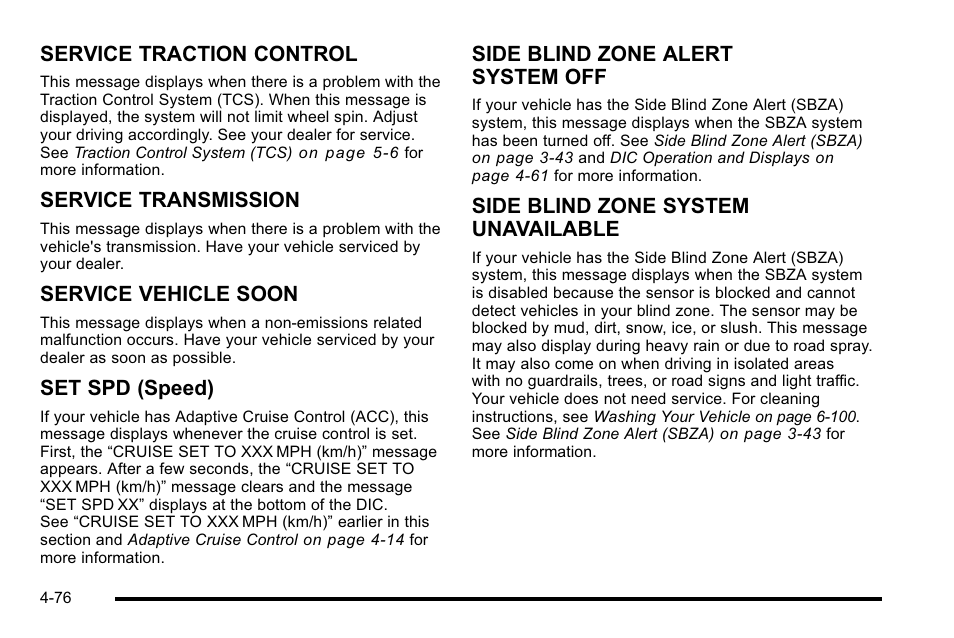 Cadillac 2010 DTS User Manual | Page 242 / 486