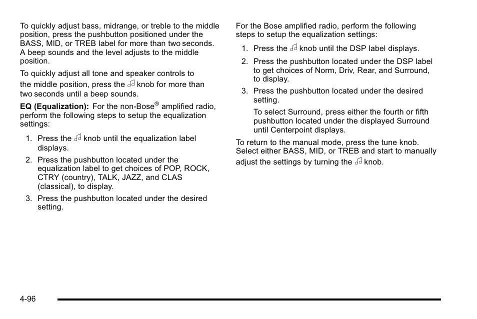 Cadillac 2010 DTS User Manual | Page 262 / 486