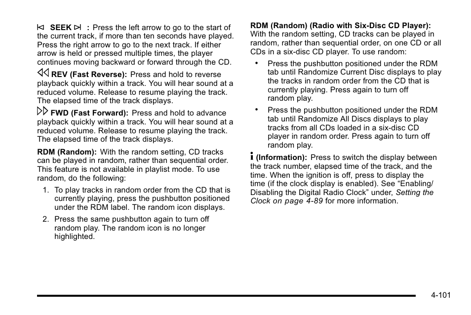 Cadillac 2010 DTS User Manual | Page 267 / 486